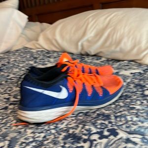Nike Sneakers size 10 blue and orange